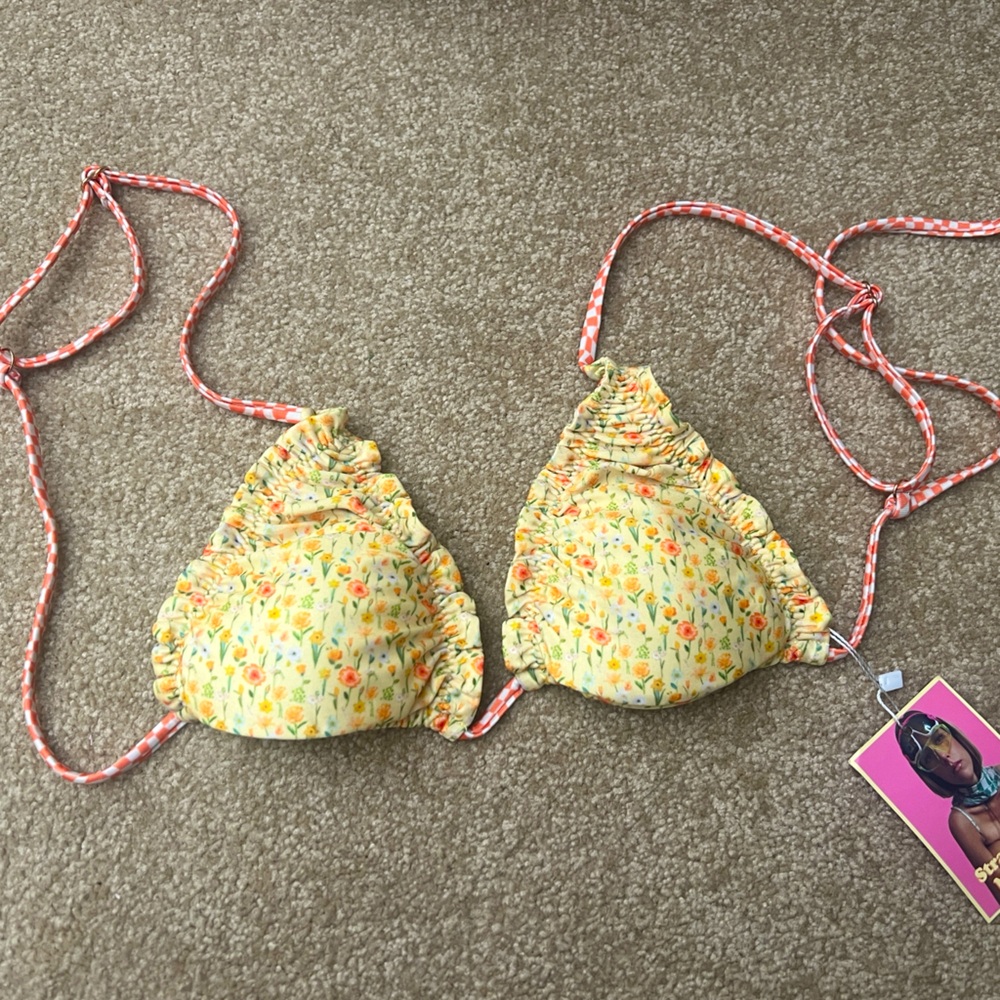 Strawberry Milk Mob Buttercup Bikini Top